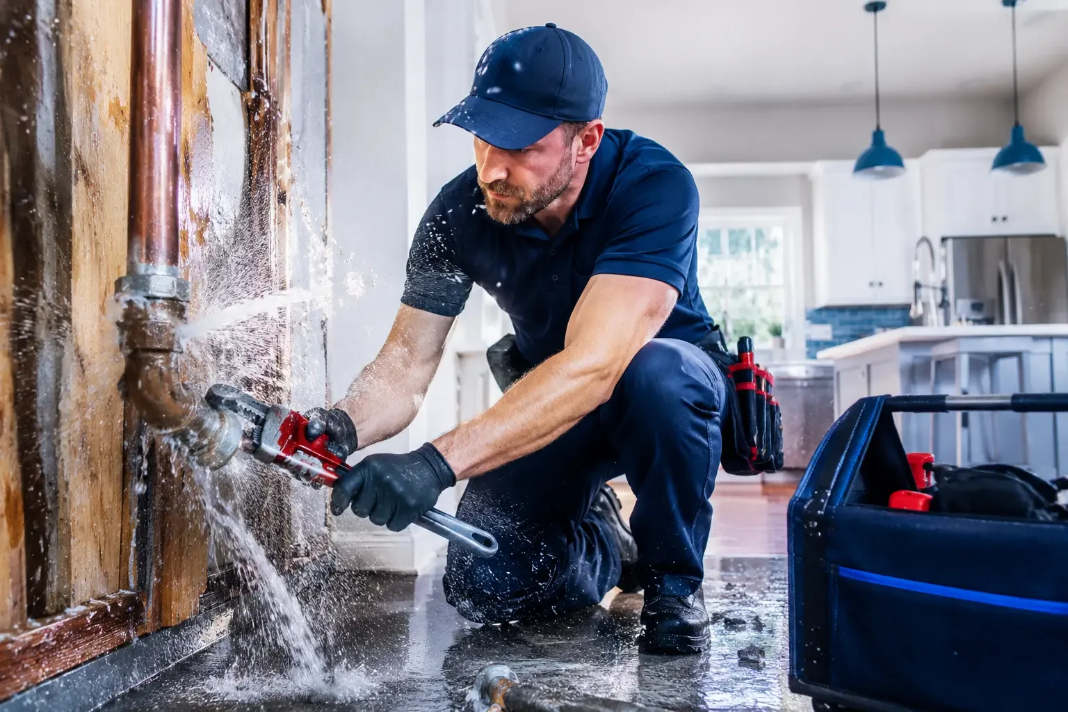 Local emergency pipe repair professionals in Philipp, MS
